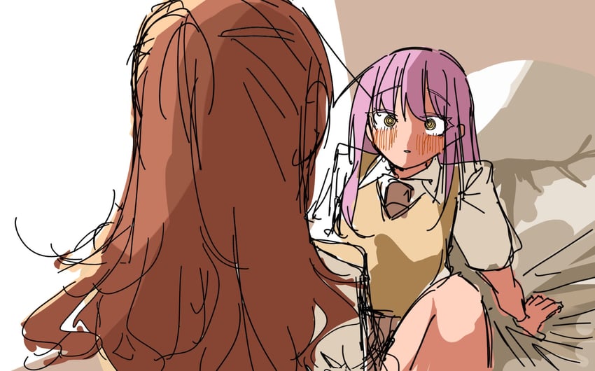 chihaya anon and nagasaki soyo (bang dream! and 1 more) drawn by gemini_mujou