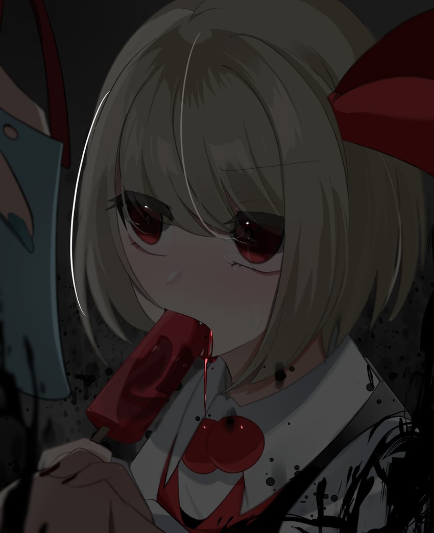 rumia (touhou) drawn by gotamashii