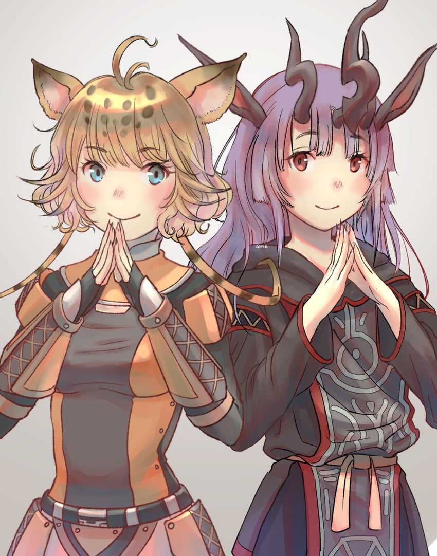 ixion and coeurl (final fantasy and 1 more) drawn by cactus41747280