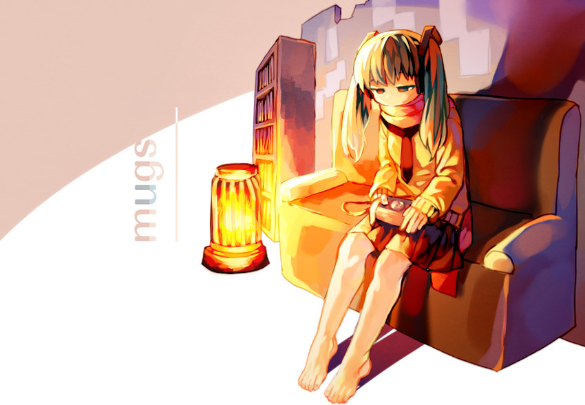 hatsune miku (vocaloid and 1 more) drawn by blank_(935115)