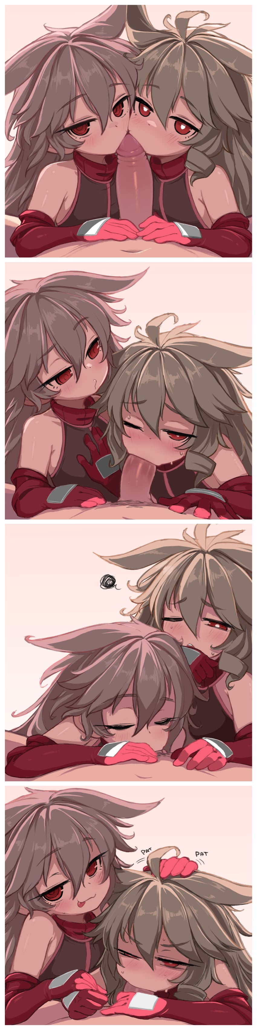 rabi alnea and nise-rabi (sequel and 1 more) drawn by drawfag