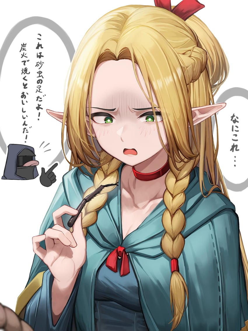 doctor and marcille donato (arknights and 1 more) drawn by tab_head