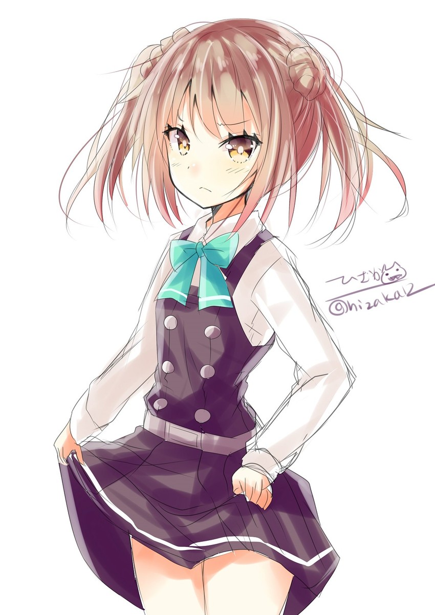 michishio and michishio kai ni (kantai collection) drawn by hizaka