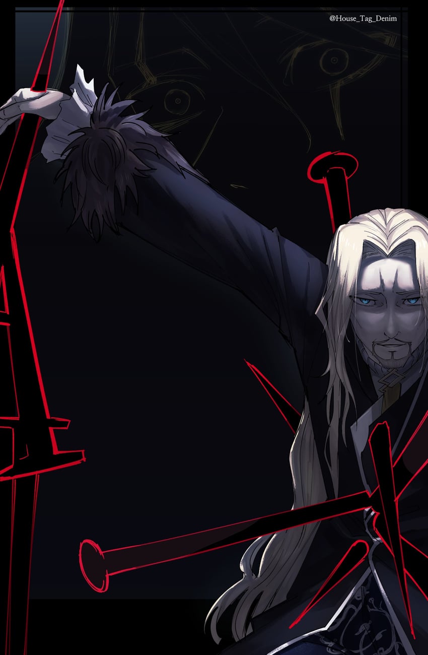 vlad iii and james moriarty (fate and 1 more) drawn by house_tag_denim