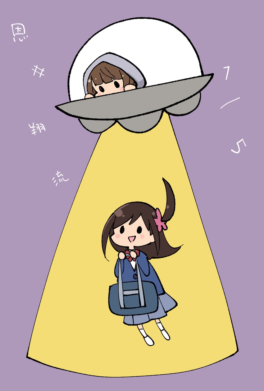 hitori bocchi and omoi kakeru (hitoribocchi no marumaru seikatsu) drawn by katsuwo_(cr66g)