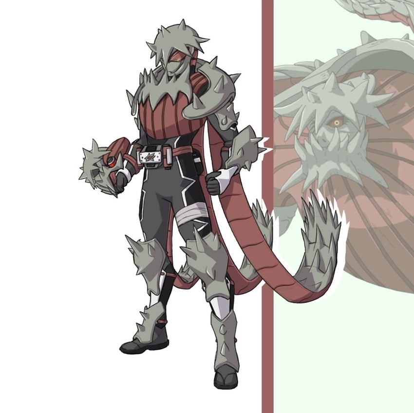 kamen rider goh and isobu (original and 3 more) drawn by to_ze