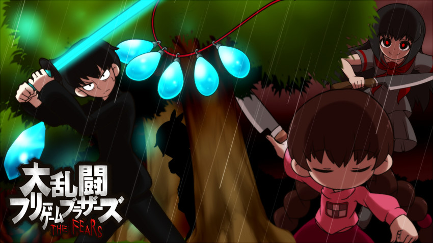 madotsuki, suga koutarou, and sayuri (super smash bros. and 3 more) drawn by shan_grila