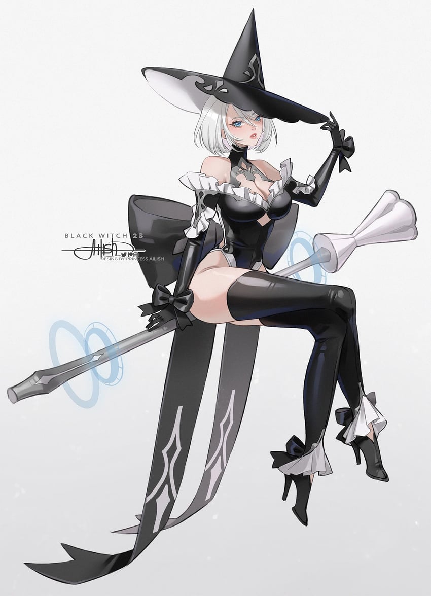 2b (nier and 1 more) drawn by princess_ailish