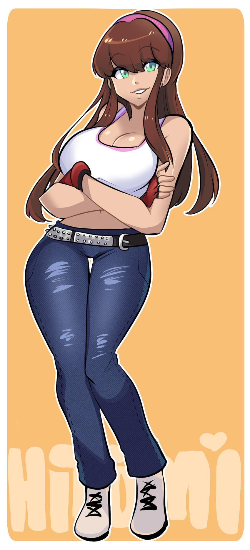hitomi (dead or alive and 1 more) drawn by missandydandy