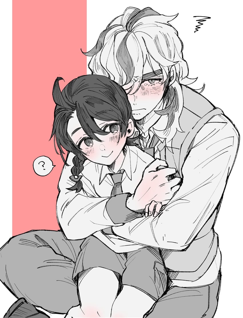 juliana and arven (pokemon and 1 more) drawn by roji_(rozio)