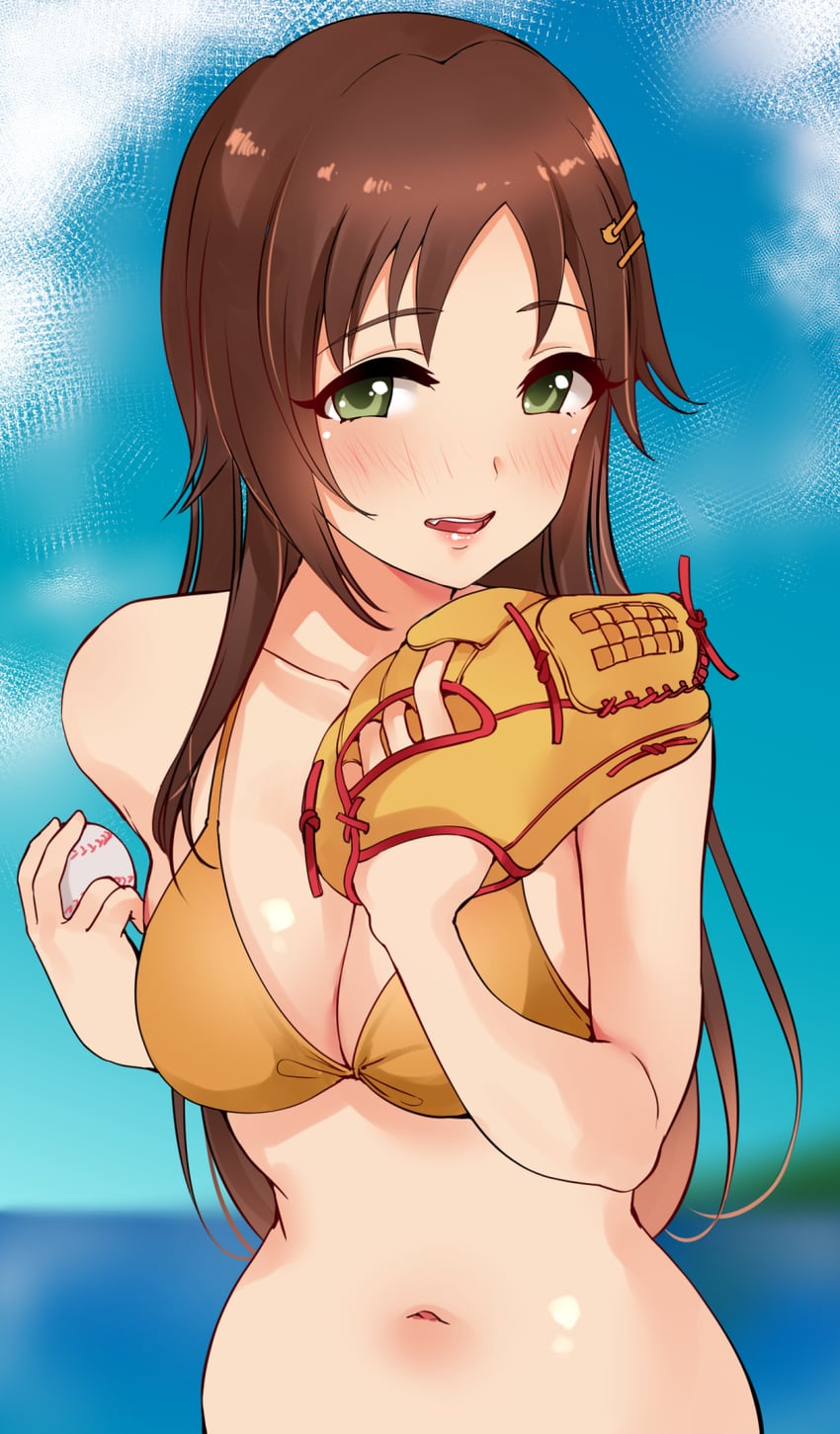 himekawa yuki (idolmaster and 2 more) drawn by murabito_c