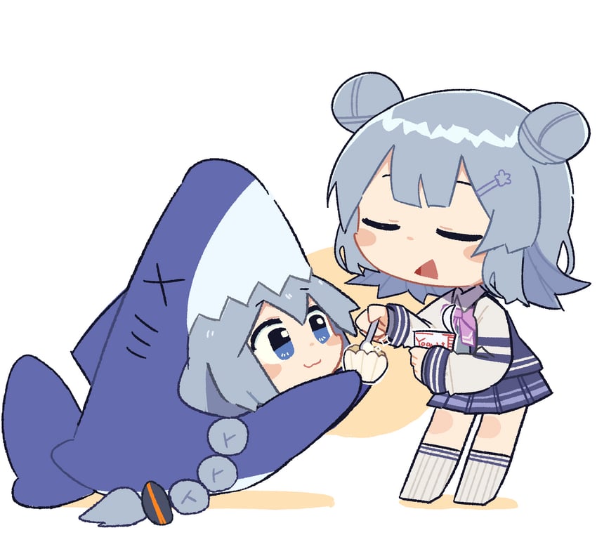kizuna akari and koharu rikka (vocaloid and 3 more) drawn by konohoshi