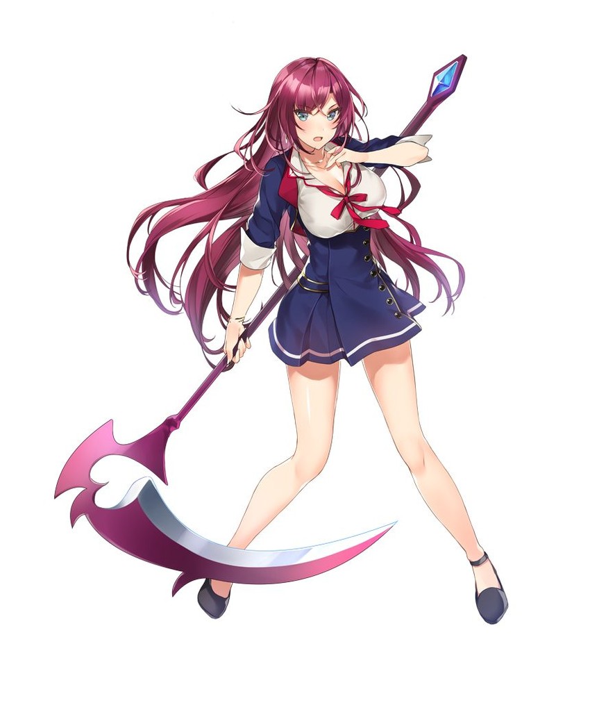 akanezaki rio (omega labyrinth and 1 more) drawn by tousaki_umiko
