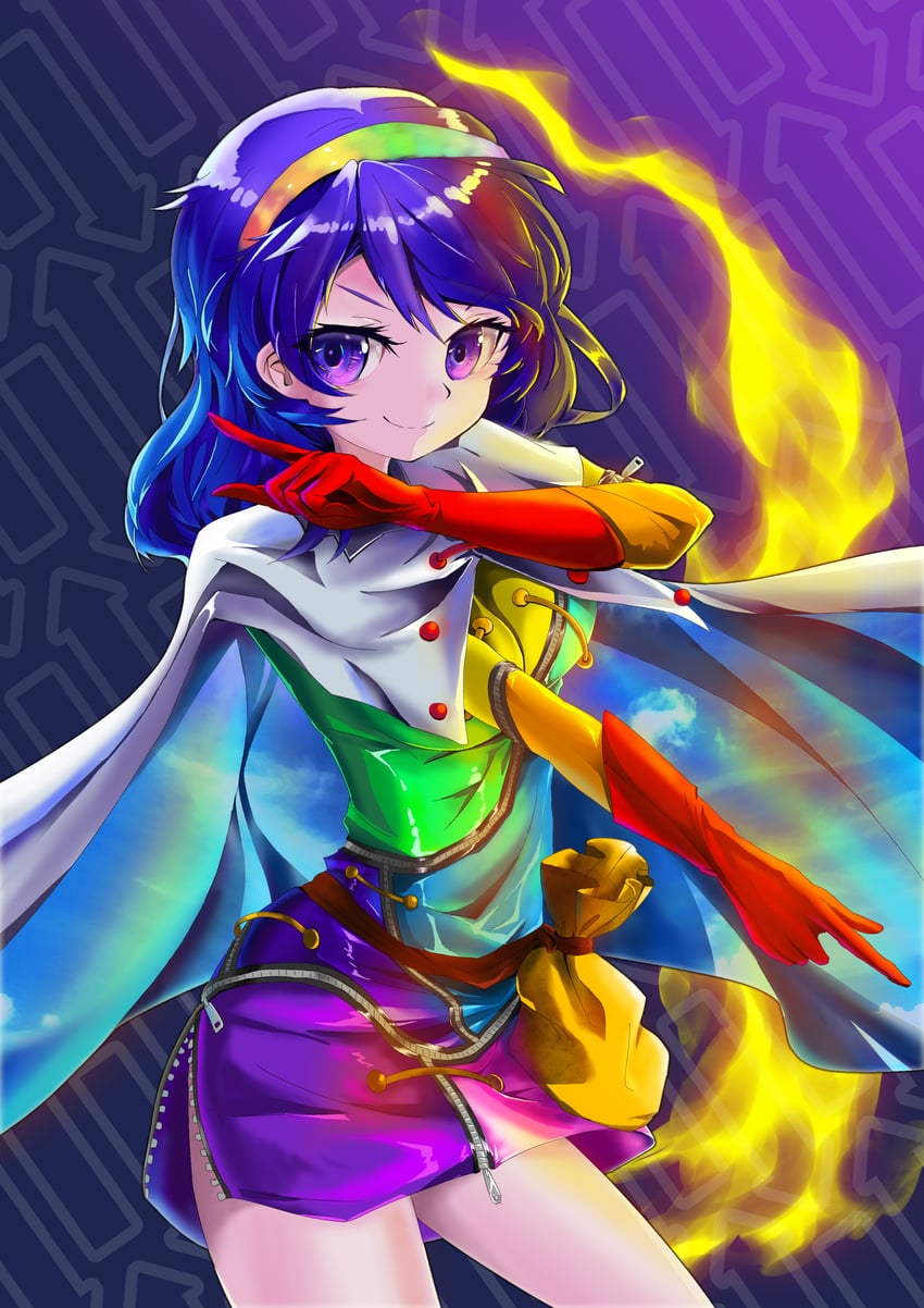 tenkyuu chimata (touhou and 1 more) drawn by goingtobemad