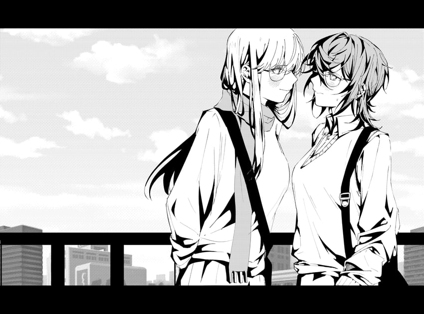 taki fuuko and asahina yuni (kyou wa kanojo ga inai kara) drawn by haoxiangkan_nutong