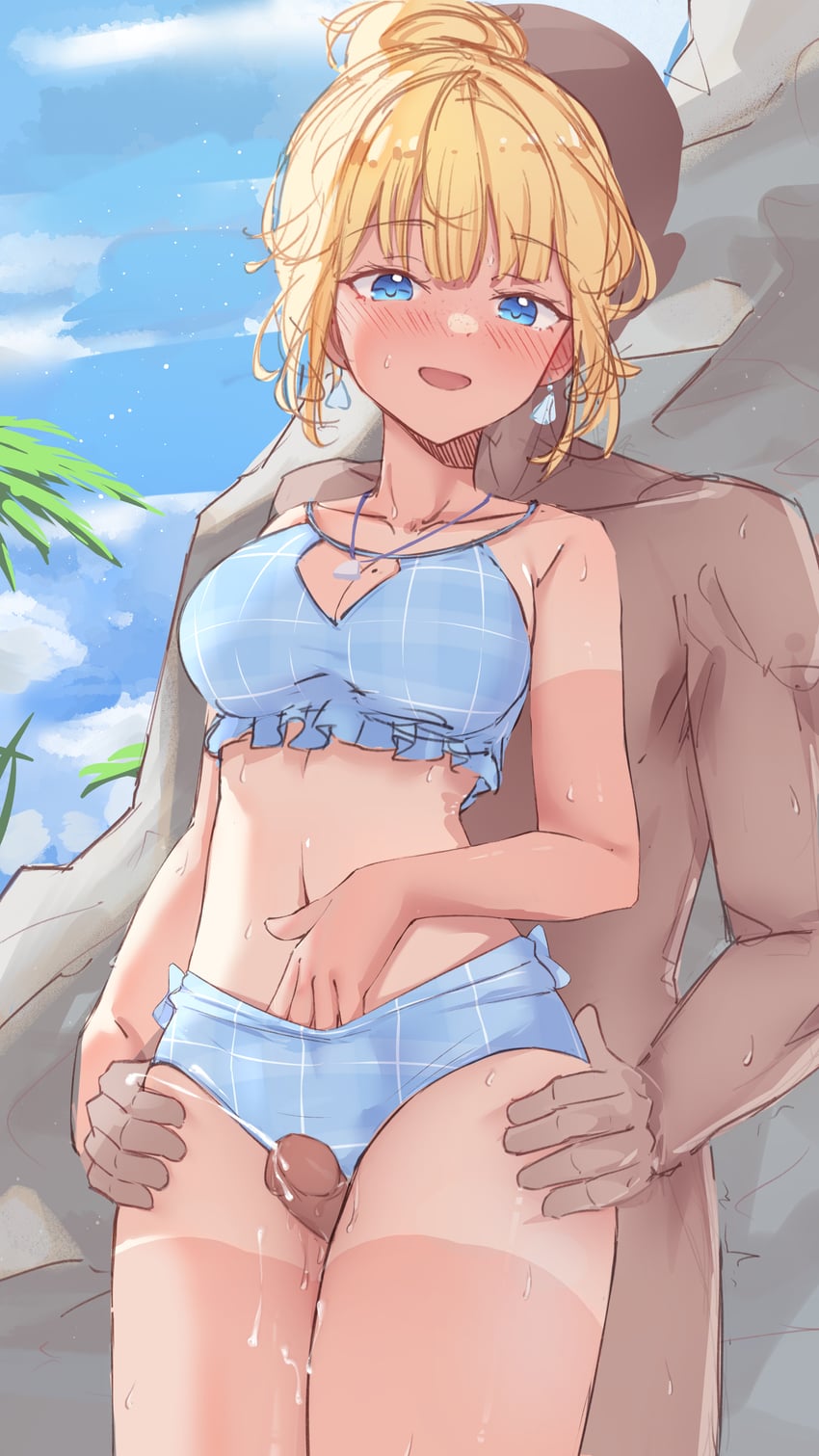 watson amelia (hololive and 1 more) drawn by shironekokfp