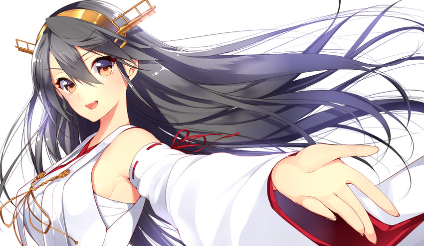 haruna (kantai collection) drawn by mataro_(matarou)