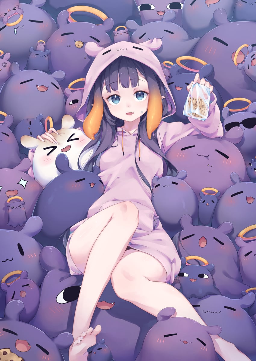 ninomae ina'nis and takodachi (hololive and 1 more) drawn by aeon_ion