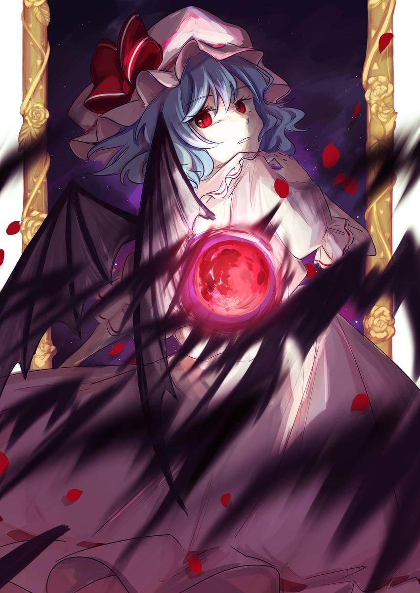 remilia scarlet (touhou and 1 more) drawn by uzumibi