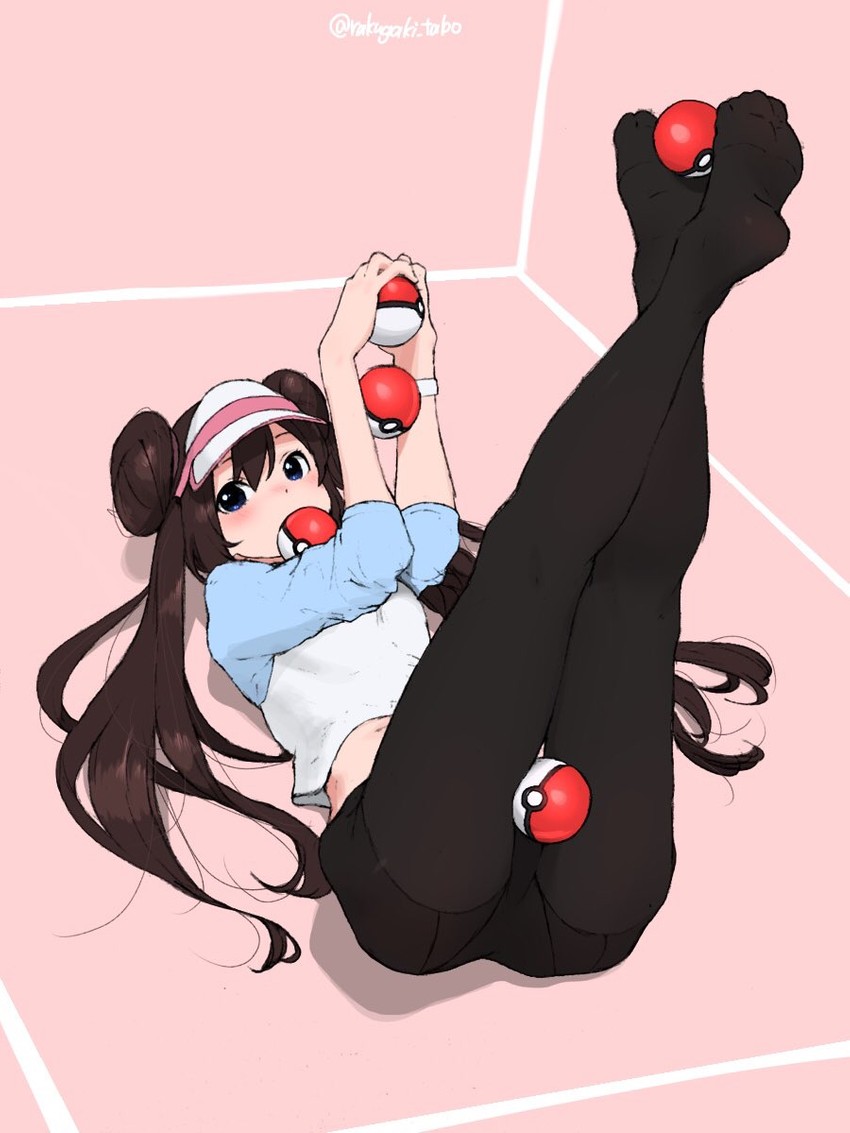 rosa (pokemon and 1 more) drawn by turbo_engine_(rakugaki_tabo)