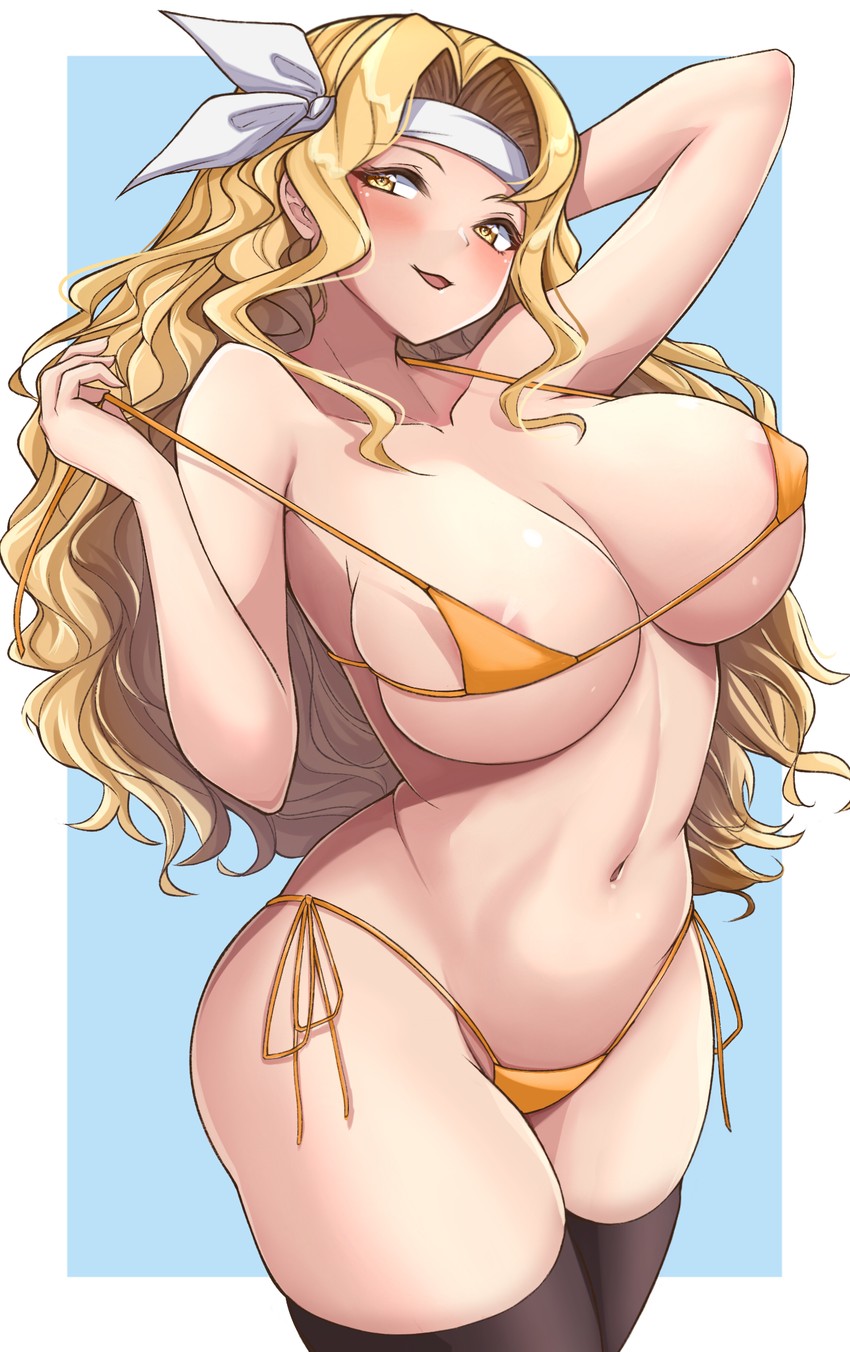 brigid (fire emblem and 1 more) drawn by rikiddo_(tise_00)