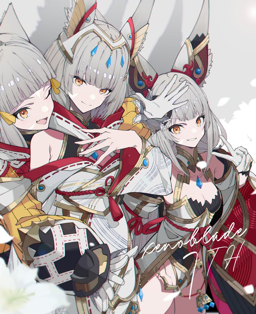 nia (xenoblade chronicles and 2 more) drawn by gugugu_official