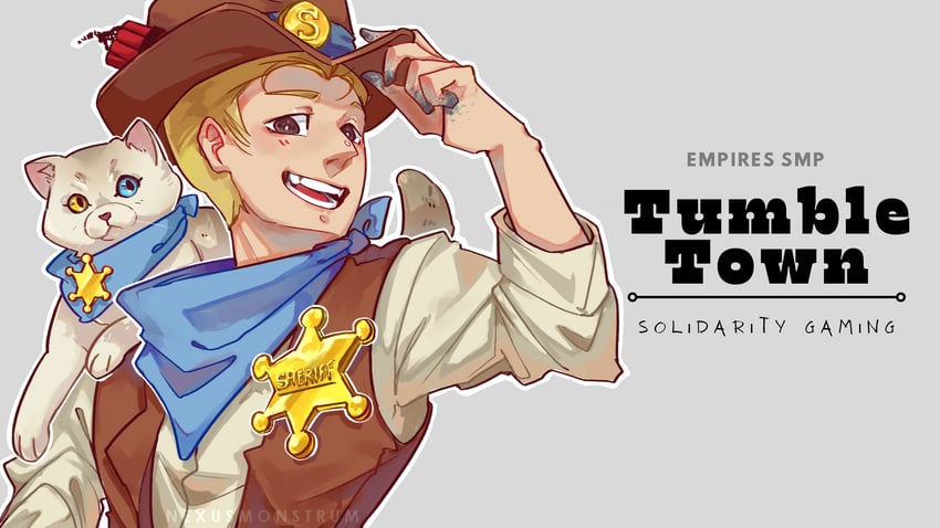 solidaritygaming and deputy norman (minecraft youtube and 1 more) drawn by nexusmonstrum