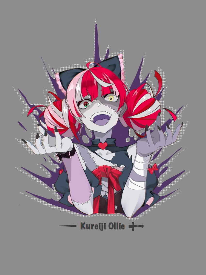 kureiji ollie (hololive and 1 more) drawn by kinoshita_niko