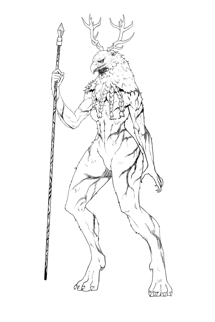 mother of the sky (i became an evolving space monster) drawn by jaehyeon_lee