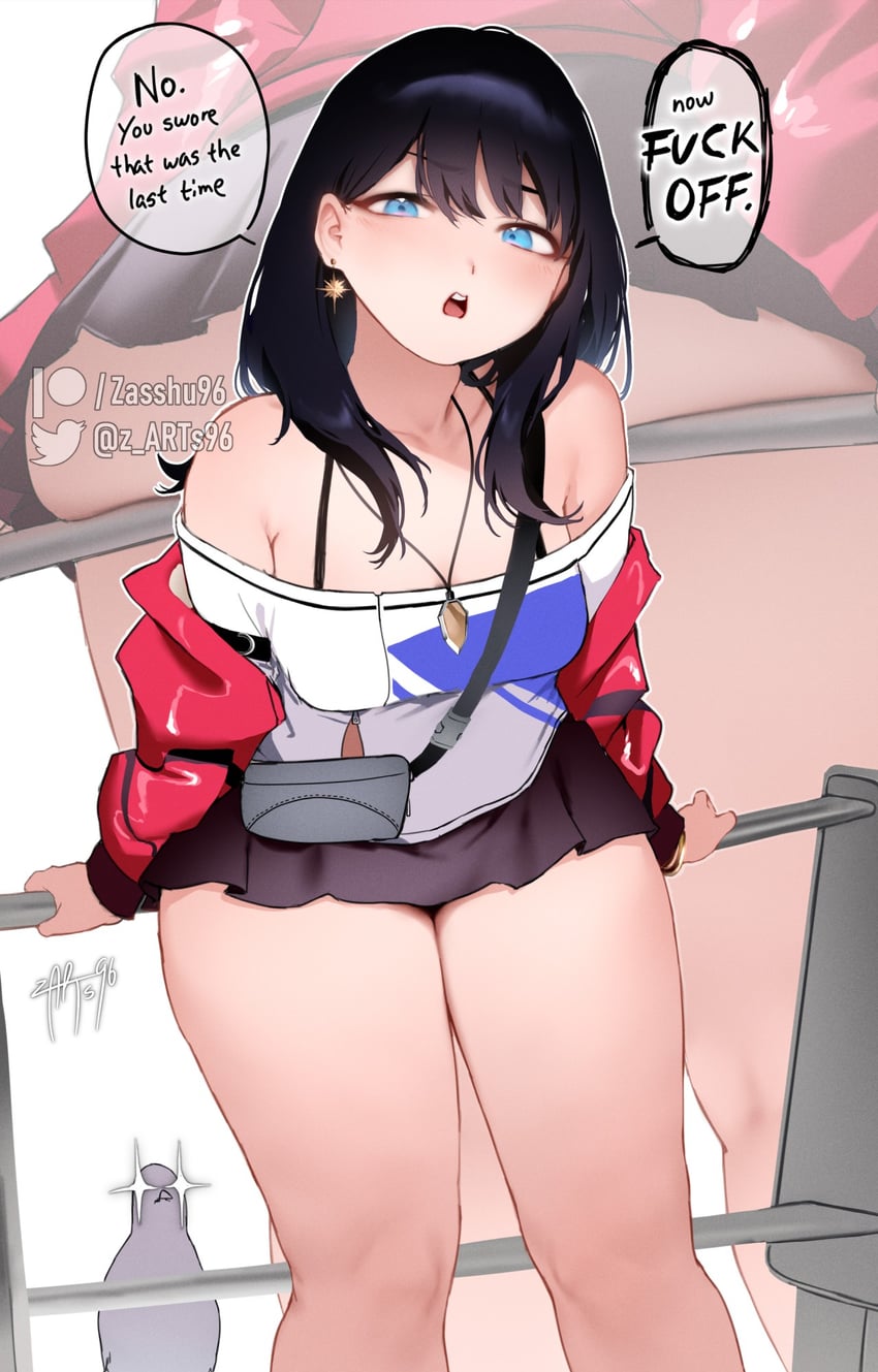 takarada rikka (gridman universe and 1 more) drawn by zasshu
