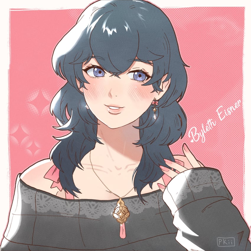 female byleth (fire emblem and 1 more) drawn by pkii