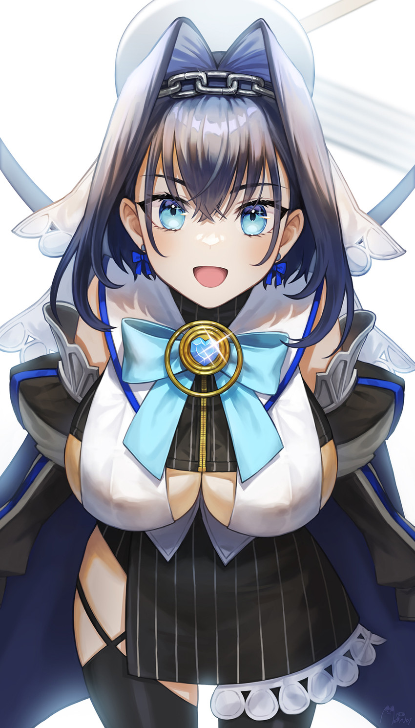 ouro kronii (hololive and 1 more) drawn by noixen