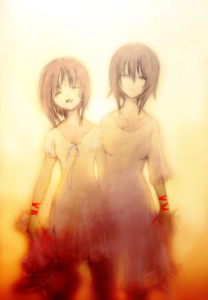 nishizumi miho and nishizumi maho (girls und panzer) drawn by payama