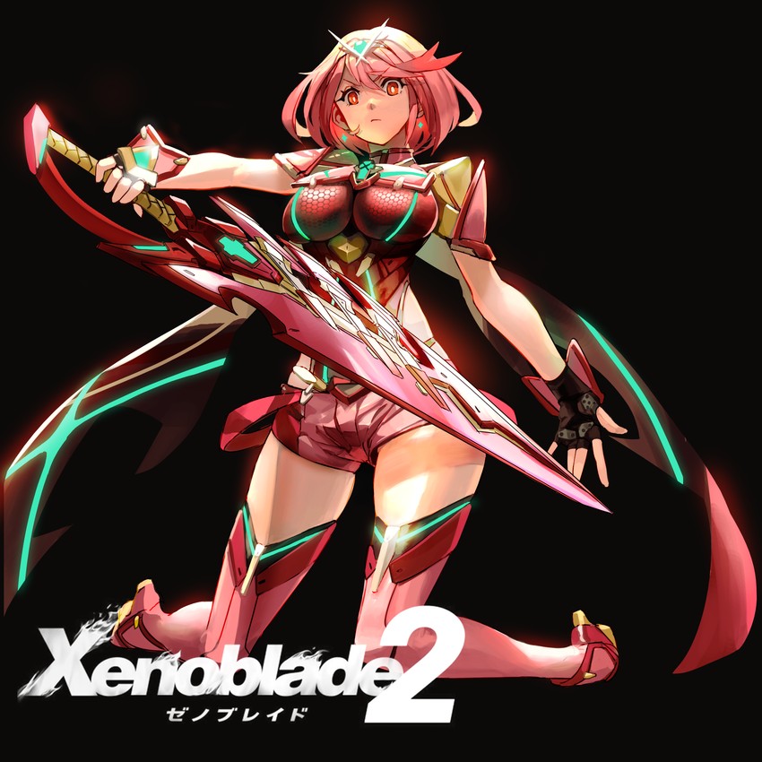 pyra (xenoblade chronicles and 1 more) drawn by laio