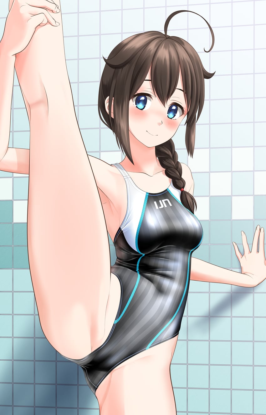 shigure and shigure kai ni (kantai collection) drawn by takafumi