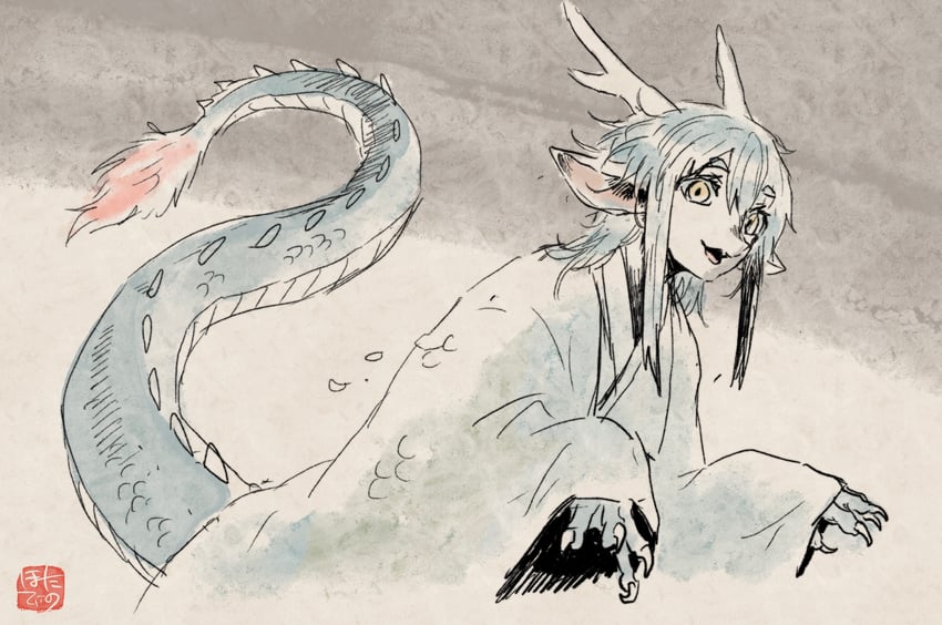 touyouryuu-san (original) drawn by hotathino