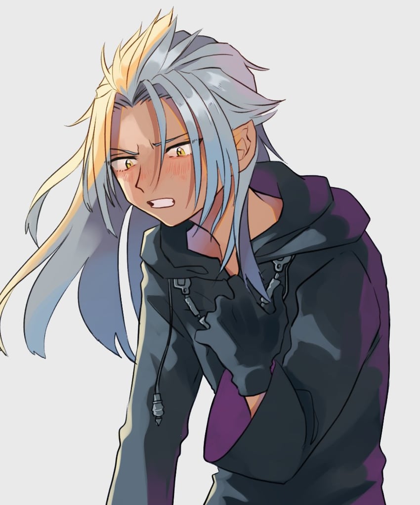 xemnas (kingdom hearts and 1 more) drawn by hidari_kkt