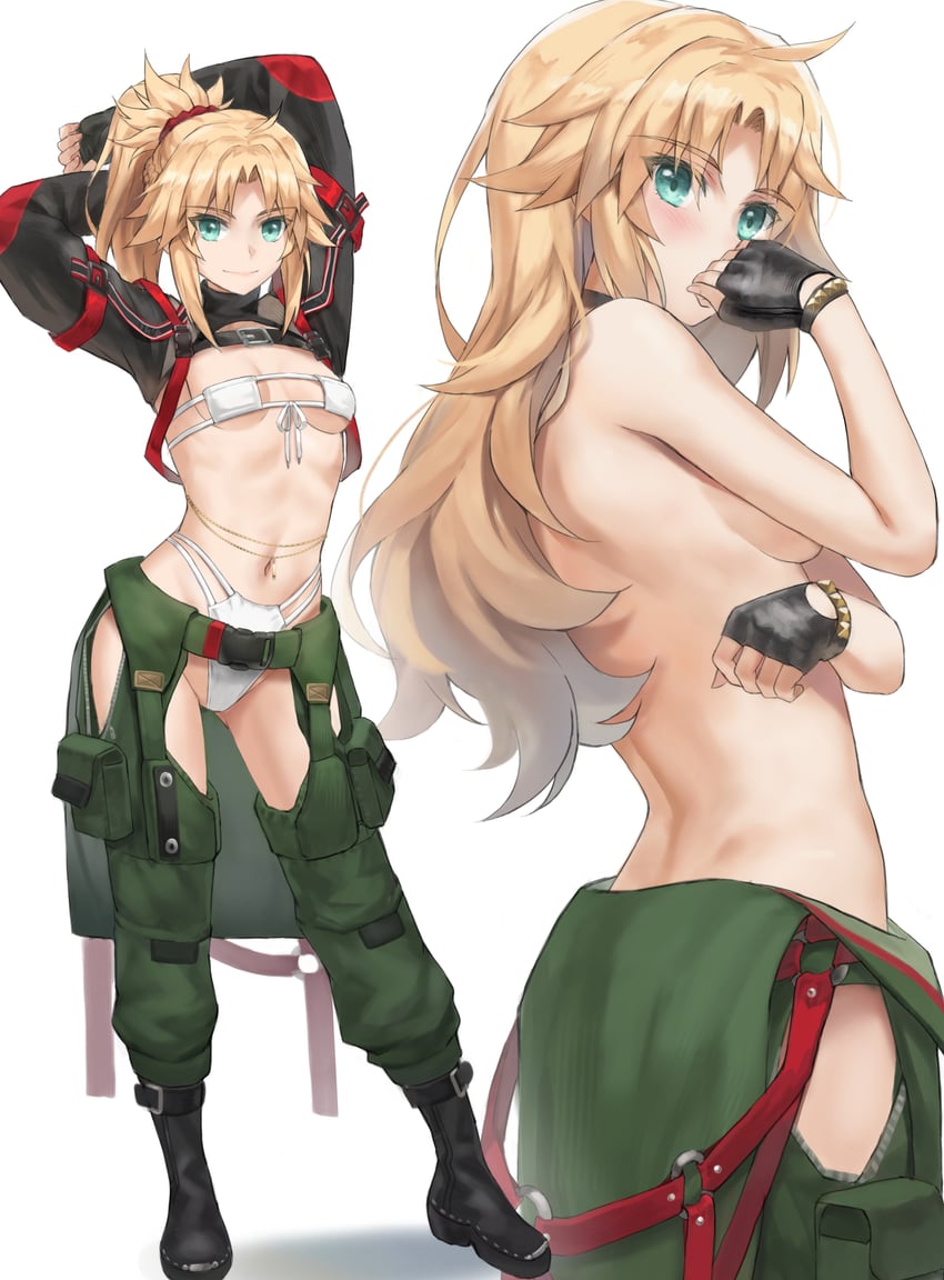 mordred (fate and 1 more) drawn by tonee