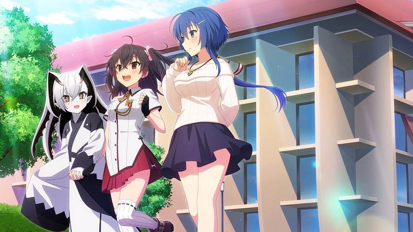 asakura mihono, setouchi chie, and kohime (toji no miko and 1 more)