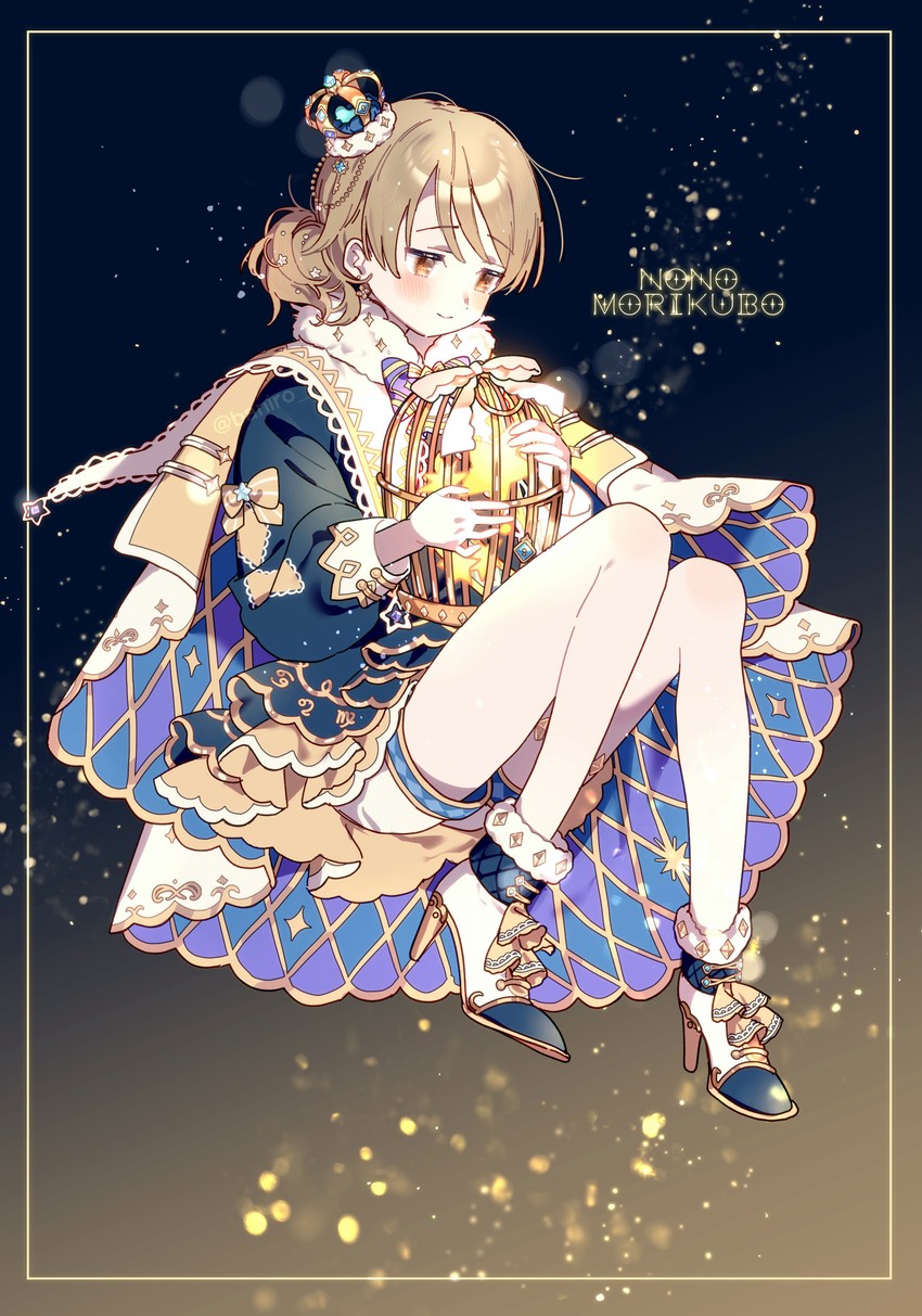 morikubo nono (idolmaster and 2 more) drawn by banirou