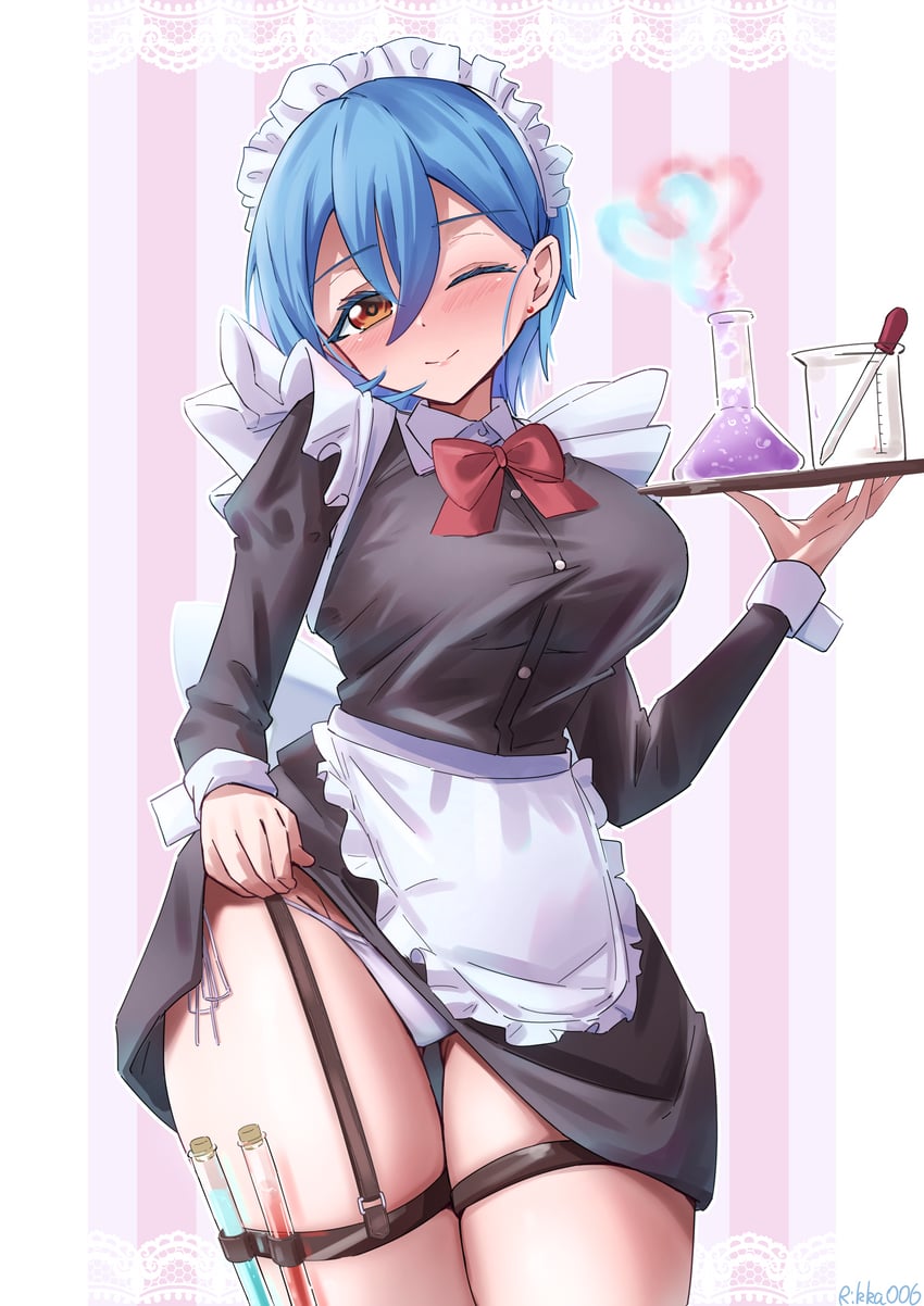 wakana shiki (love live! and 1 more) drawn by rikka006