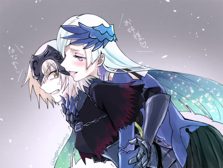 jeanne d'arc alter and brynhild (fate and 3 more) drawn by omizu_(omz)