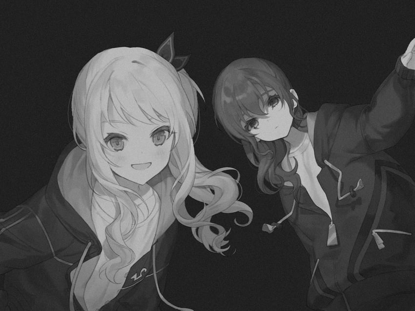 asahina mafuyu and akiyama mizuki (project sekai) drawn by sha_(nz2)