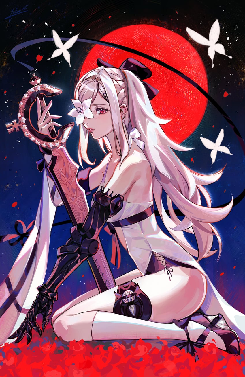 zero (drag-on dragoon and 1 more) drawn by yubuki_i