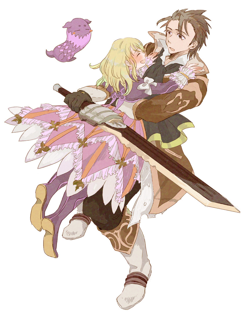 alvin, elize lutus, and teepo (tales of and 1 more) drawn by sakuraya