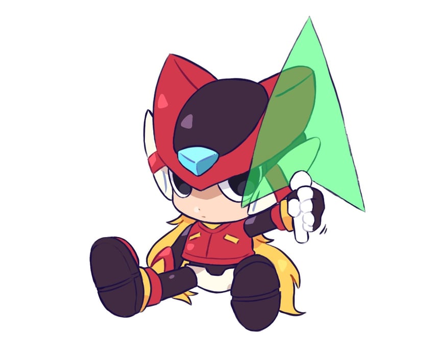 zero and zero(z) (mega man and 1 more) drawn by koasku