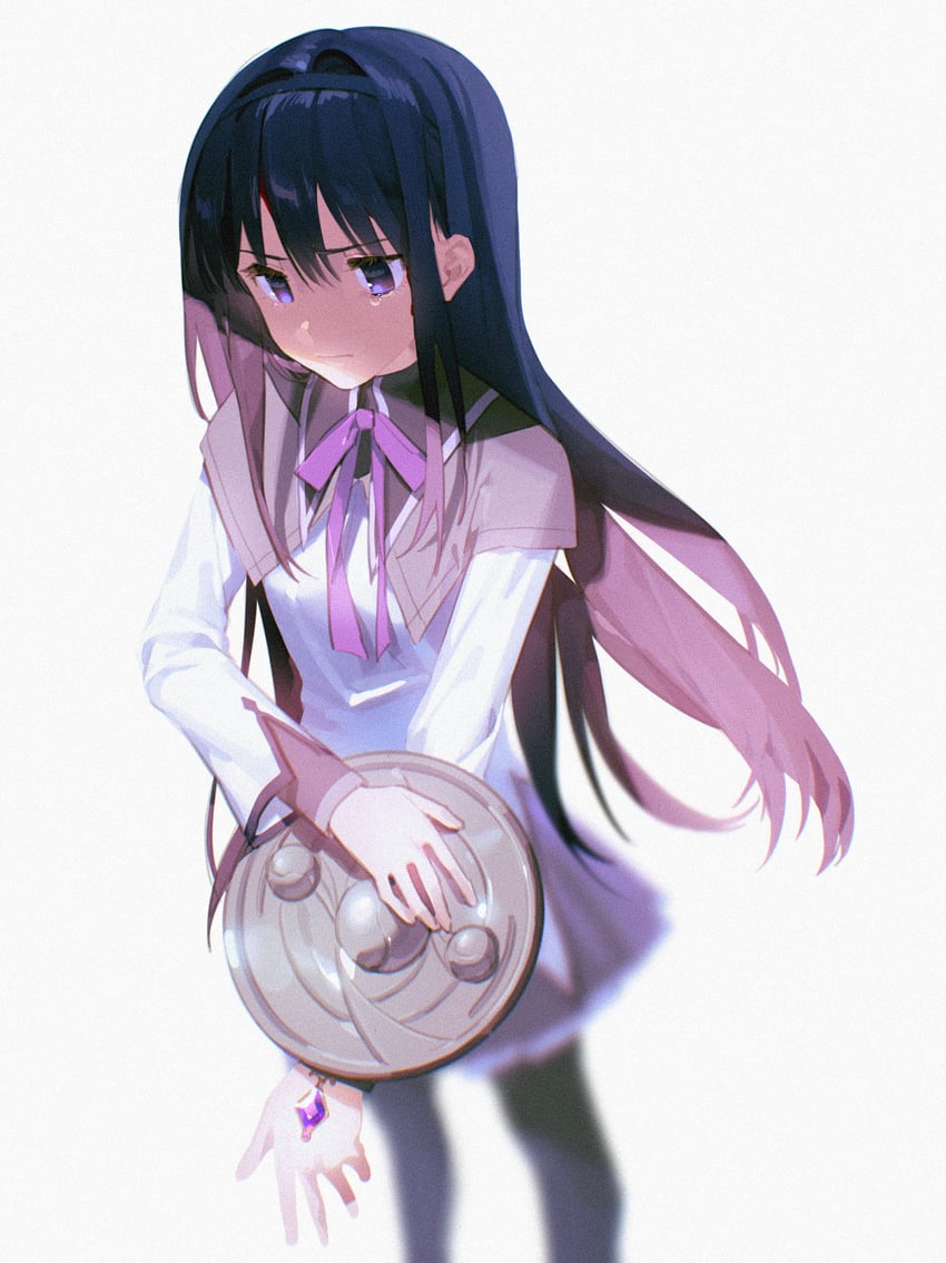 akemi homura (mahou shoujo madoka magica) drawn by yurayura_(mdeh5447)