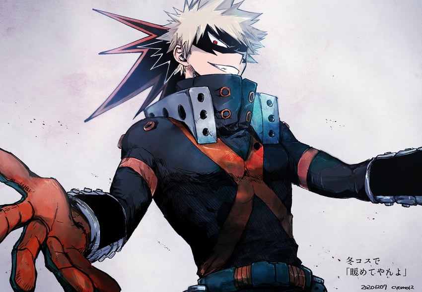 bakugou katsuki (boku no hero academia) drawn by cho_mo_futoshi