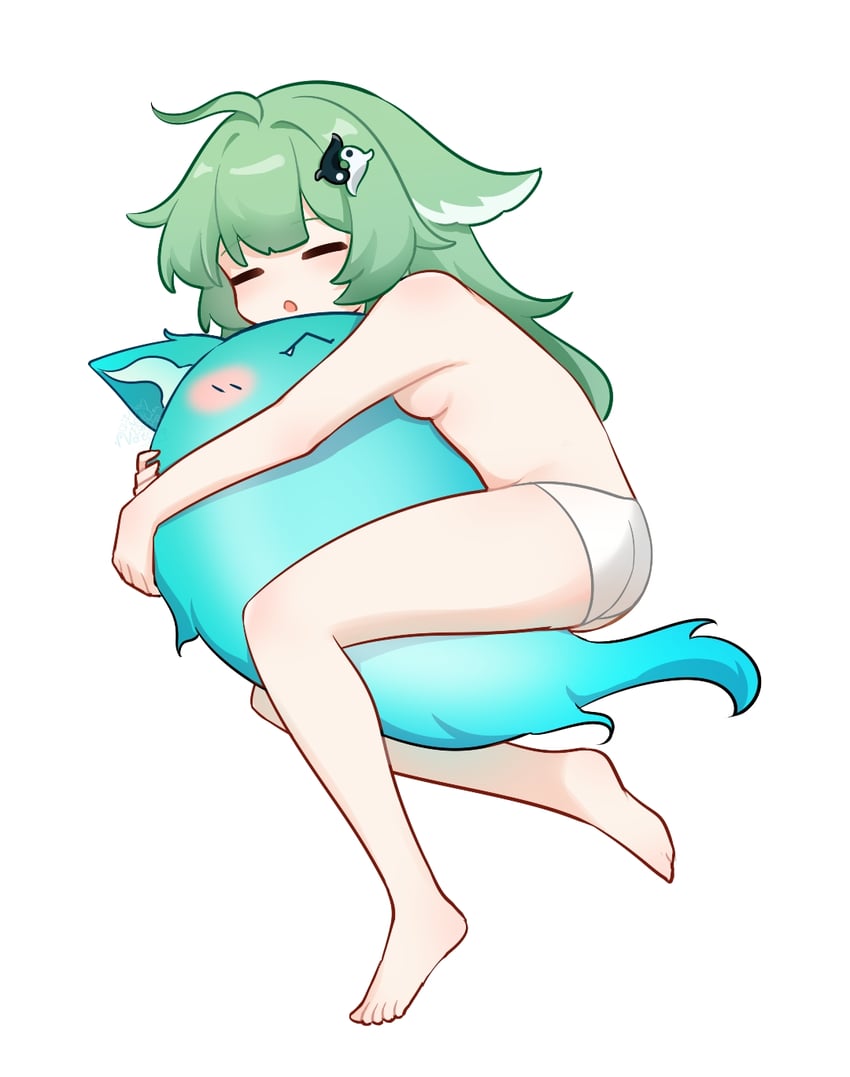 huohuo and tail (honkai and 1 more) drawn by natori_biu
