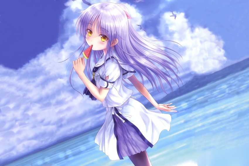 tachibana kanade and naruse shiroha (angel beats! and 2 more) drawn by goto_p